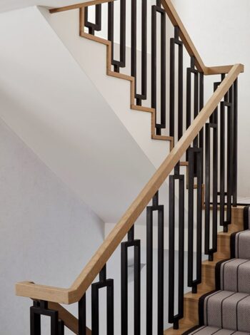 Staircase in Calibrated House by Fowler & Co for Robert Hirschfield Architects