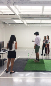 Use of VR with students at Canterbury University